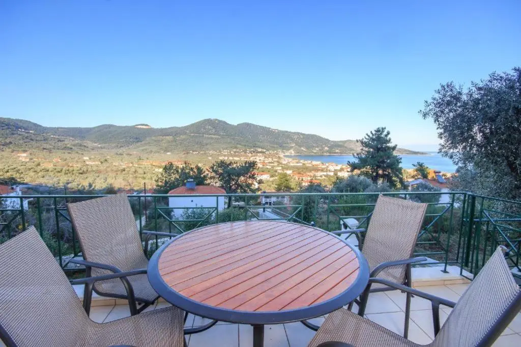 Bedroom with balcony