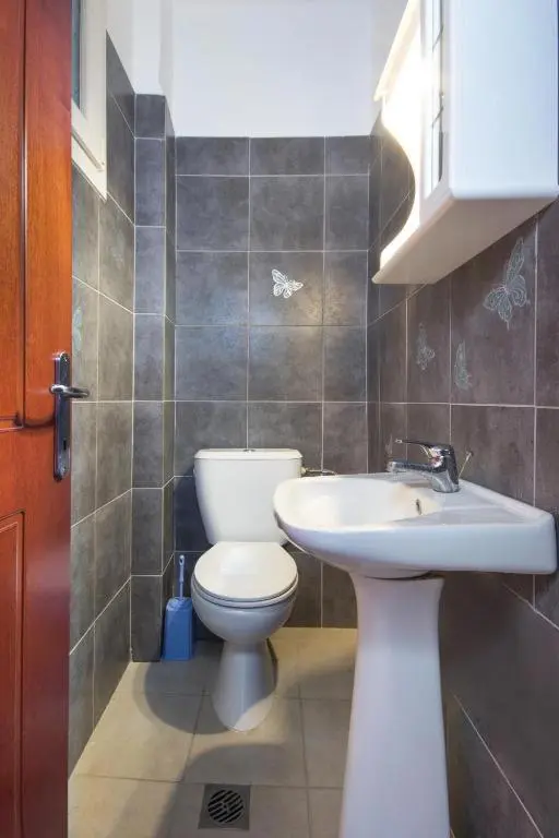 Terrace with seating and table