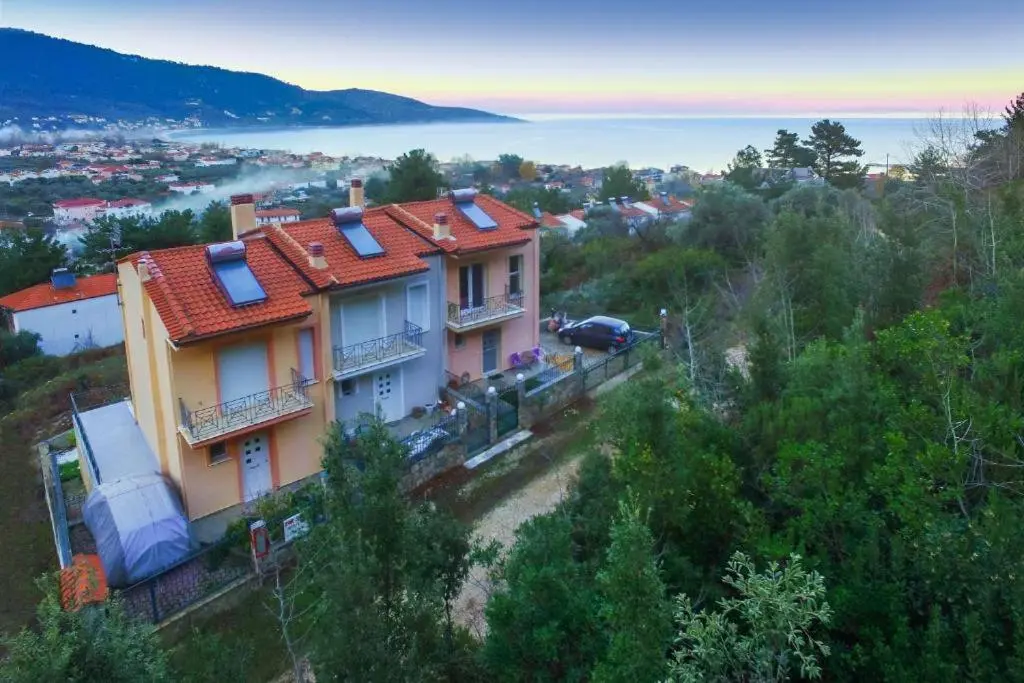 Bathroom with shower and mirror