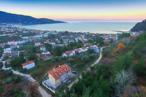 Thassos mountain landscape